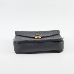 Louis Vuitton Pochette Metis Black Empreinte