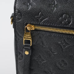 Louis Vuitton Pochette Metis Black Empreinte