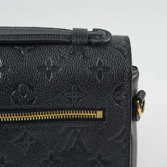 Louis Vuitton Pochette Metis Black Empreinte