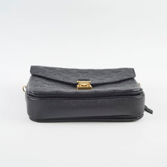 Louis Vuitton Pochette Metis Black Empreinte