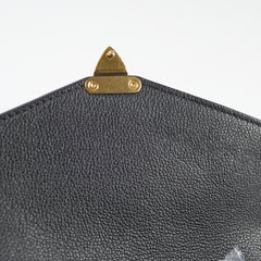Louis Vuitton Pochette Metis Black Empreinte