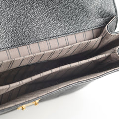 Louis Vuitton Pochette Metis Black Empreinte