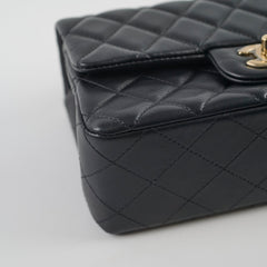 Chanel Mini Rectangular Lambskin Black Microchip 2022