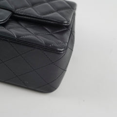 Chanel Mini Rectangular Lambskin Black Microchip 2022