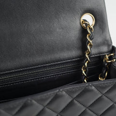 Chanel Mini Rectangular Lambskin Black Microchip 2022