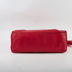 Gucci GG Marmont Shoulder Tote Red