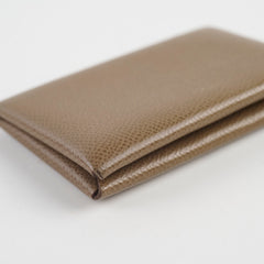 Hermes Calvi Cardholder Epsom Etoupe 2023