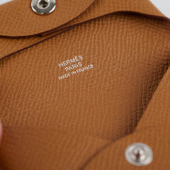 Hermes Bastia Coin Purse Gold Epsom 2022