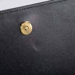 Saint Laurent Large Kate Bag Black Gold