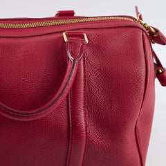 Louis Vuitton Sofia Coppola Bag 30 Red Leather