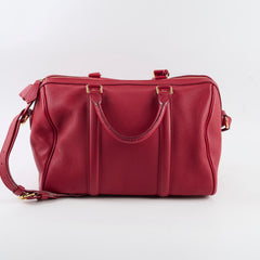 Louis Vuitton Sofia Coppola Bag 30 Red Leather
