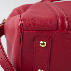 Louis Vuitton Sofia Coppola Bag 30 Red Leather