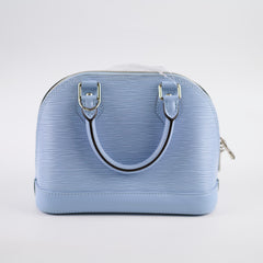 Louis Vuitton Alma BB Epi Light Blue Micorchip