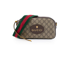 Gucci Neo Vintage GG Supreme Camera Bag Beige