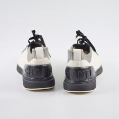 Chanel Sneakers Knit White Black size 42
