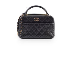 Chanel Trendy Vanity Lambskin Black 2017