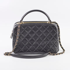 Chanel Trendy Vanity Lambskin Black 2017