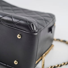 Chanel Trendy Vanity Lambskin Black 2017