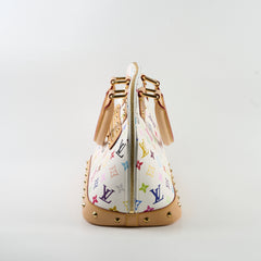 Louis Vuitton Alma PM Multicolour White