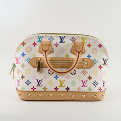 Louis Vuitton Alma PM Multicolour White