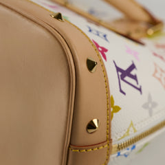 Louis Vuitton Alma PM Multicolour White