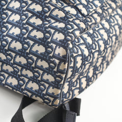 Christina Dior Men's Oblique Backpack Blue