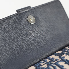 Christina Dior Men's Oblique Backpack Blue