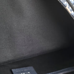 Christina Dior Men's Oblique Backpack Blue