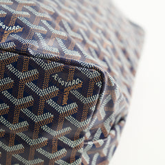 Goyard St Louis PM Tote Navy