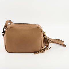 Gucci Soho Disco Crossbody Bag Beige