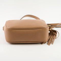 Gucci Soho Disco Crossbody Bag Beige