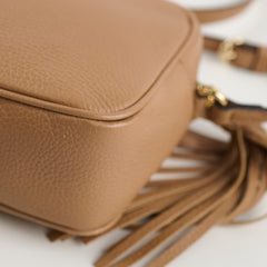 Gucci Soho Disco Crossbody Bag Beige
