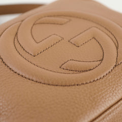 Gucci Soho Disco Crossbody Bag Beige