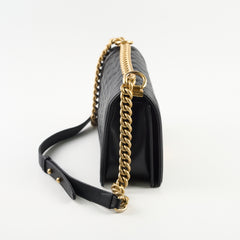 Chanel Old Medium Caviar Boy Bag GHW (Microchip)