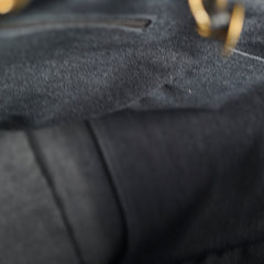 Chanel Deauville Large Leather Tote Black Series 31