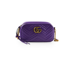 Gucci Marmont Small Camera Bag Purple