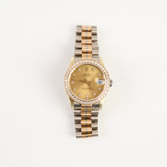Rolex Oyster Perpectual 31mm Datejust Tricolour Watch
