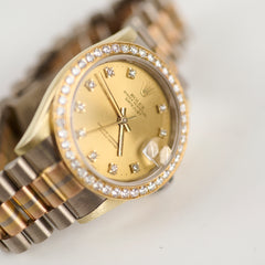 Rolex Oyster Perpectual 31mm Datejust Tricolour Watch