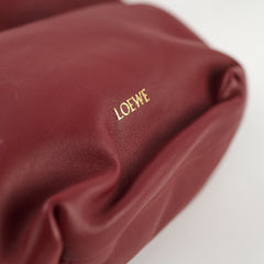 Loewe Mini Flamenco Purse Mellow Nappa Lamskin Burgundy