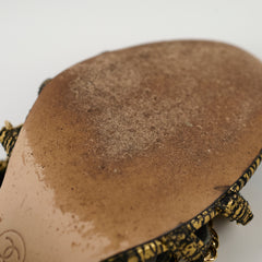 Chanel Chain Pumps Gold 17p size 37.5