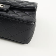 Chanel Mini Rectangular Lambskin Black 2020