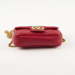Gucci Supermini Marmont Red
