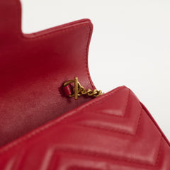 Gucci Supermini Marmont Red