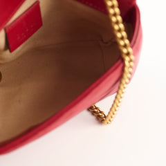 Gucci Supermini Marmont Red