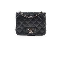 Chanel Caviar Square Mini Black