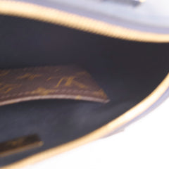 Louis Vuitton Navy/Monogram Alma BB Vernis/Canvas