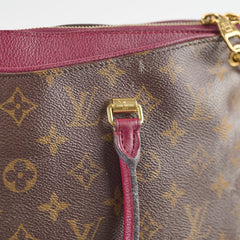 Louis Vuitton Pallas Shoulder Bag PM Monogram/Burgundy