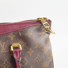 Louis Vuitton Pallas Shoulder Bag PM Monogram/Burgundy