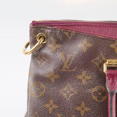Louis Vuitton Pallas Shoulder Bag PM Monogram/Burgundy