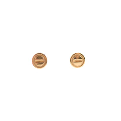 Cartier Love Earrings Yellow Gold 2025